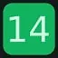 Level 14 icon