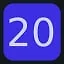 Level 20 icon