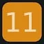 Level 11 icon