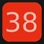 Level 38 icon