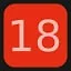 Level 18 icon