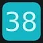 Level 38 icon