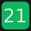 Level 21 icon