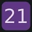 Level 21 icon