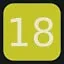 Level 18 icon