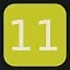Level 11 icon