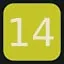 Level 14 icon