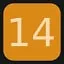 Level 14 icon