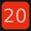 Level 20 icon