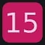 Level 15 icon