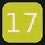 Level 17 icon