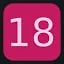Level 18 icon