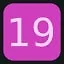 Level 19 icon