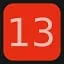 Level 13 icon