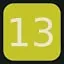 Level 13 icon