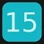 Level 15 icon