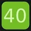 Level 40 icon
