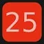 Level 25 icon