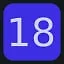 Level 18 icon