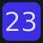 Level 23 icon