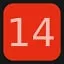 Level 14 icon