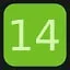Level 14 icon