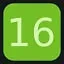 Level 16 icon