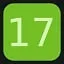 Level 17 icon