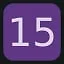Level 15 icon