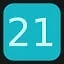 Level 21 icon