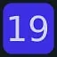 Level 19 icon