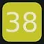 Level 38 icon