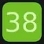 Level 38 icon