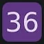Level 36 icon