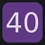 Level 40 icon
