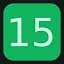 Level 15 icon