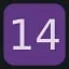 Level 14 icon