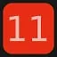 Level 11 icon