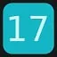 Level 17 icon