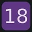 Level 18 icon