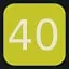 Level 40 icon