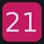 Level 21 icon