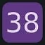 Level 38 icon