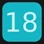 Level 18 icon