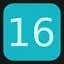 Level 16 icon