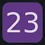 Level 23 icon