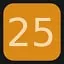 Level 25 icon