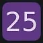 Level 25 icon