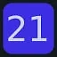 Level 21 icon
