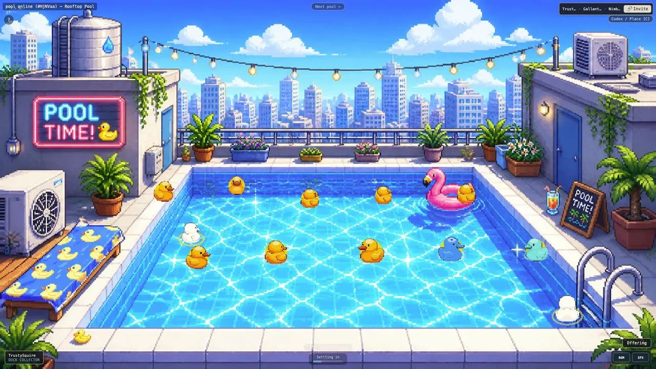 Sky Drop Ducks Screenshot 1